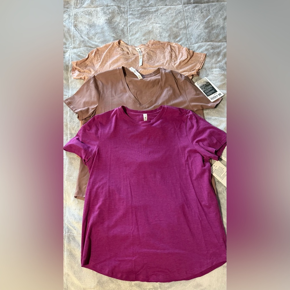 (3) Lululemon Love Tees